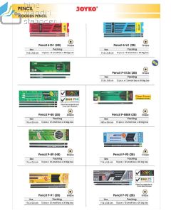 Pensil Kayu Pencil HB & 2B Aneka Karakter Motif Joyko 