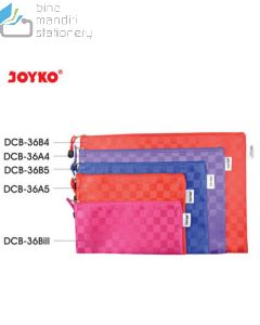 Contoh Joyko Document Bag DCB-36 B4 (Satin) Kantong Poket Resleting Dokument merek Joyko