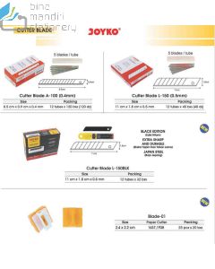 Foto Pengganti Mata Pisau Pemotong Kertas Joyko Blade-1 (For Paper Cutter PC-1637) merek Joyko