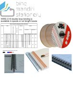 Gambar Ring Jilid Wire Binding JBI Spiral Kawat No. 04 Pitch 3:1 (1/4") A4 merek JBI