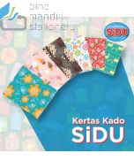 Gambar Sinar Dunia Kertas Kado Thematic Batik Happy Birthday Gift Wrap merek Sinar Dunia